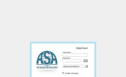 asa email log in.